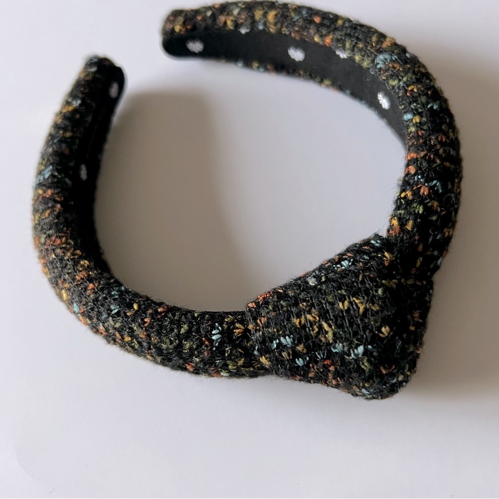 LELE SADOUGHI BOUCLE WOVEN KNOTTED HEADBAND NWOT